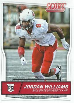 Jordan Williams Ball State Cardinals 2016 Panini Score NFL Rookie Card #374